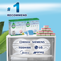 15g 30 comprimés pour lave-vaisselle prêts à être expédiés, comprimés biodégradables à base de plantes, parfum citron écologique, comprimés de lavage pour lave-vaisselle