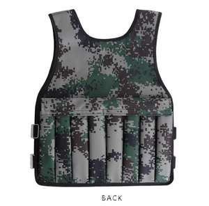 Conjunto de Entrenamiento Ajustable para Hombre, <span class=keywords><strong>Chaleco</strong></span> de Peso, Ropa Deportiva, Tela Oxford de 20kg, <span class=keywords><strong>Chaleco</strong></span> de Peso de <span class=keywords><strong>30</strong></span> <span class=keywords><strong>kg</strong></span>, 100Kg - Product Image 4