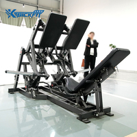 Équipement de fitness commercial Bickfit BH1052 à charge libre en acier, Super Leg Press et Squat Press, robuste et sûr, directement de l'usine