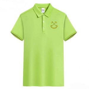 เสื้อโปโลโอเวอร์ไซส์พิมพ์ลายกราฟิก ผ้าฝ้ายแท้ 100% ไม่เป็นขุย สไตล์วินเทจ สีดำ ขายส่ง - Product Image 4