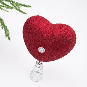 Décorations de Noël en forme de cœur pour la table, idéales pour les fêtes à la maison et les fournitures de la Saint-Valentin - Product Image 5
