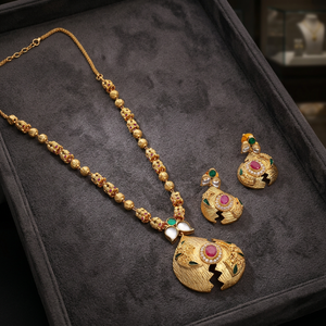 Collares chapados en oro antiguo, estilo antiguo, regalo para mujer, joyería de moda, boda y compromiso, chapado en oro laminado - Product Image 3