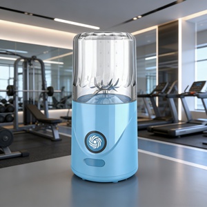 Mini Licuadora Eléctrica Portátil de 2 Cuchillas, Libre de BPA, a Prueba de Fugas, 260 ml, con Batería USB, de Alta Resistencia, para Hacer Smoothies, para Hotel y Automóvil - Product Image 2