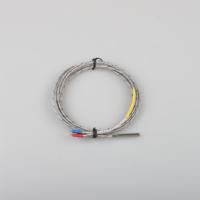 Thermocouple de type K en plastique K4 pour contrôleur de température, personnalisable OEM, plage 0°C~400°C, garantie 1 an, tige à vis simple