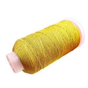用于缝纫和编织的低最小起订量1毫米短金丝线