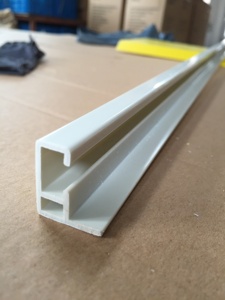 Bán buôn <span class=keywords><strong>PVC</strong></span> hồ sơ uPVC Trần treo tường đơn đôi theo dõi đường sắt rèm - Product Image 2