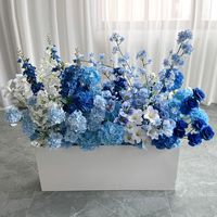 Landschapsaanleg Bloemstukken Bloembol Bos-thema Scène Groene Planten Rij & Loper voor Feest Evenement Bruiloft Gangdecoratie