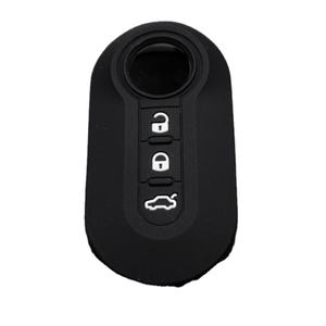 Porte-clés de voiture en Silicone à 3 boutons, étui rabattable, automatique, pour <span class=keywords><strong>Fiat</strong></span> grande 500 punto stilo 500x <span class=keywords><strong>panda</strong></span> ducato - Product Image 6