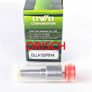 Merek Liwei nosel injektor bahan bakar DLLA 150P914 nosel semprot minyak DLLA 150 P 914 untuk 095000-6030 33800-87000