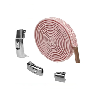 Lacci per Scarpe Senza Nodo con Chiusura a Pressione, Lacci Elastici Senza Lacci per Sneaker, per Bambini e Adulti, Lacci Piatti Allargati da <span class=keywords><strong>8MM</strong></span> per Scarpe - Product Image 4