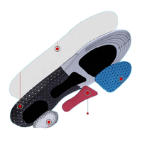 Semelles pour chaussures, nouvelle mode, en vrac, pour bottes de travail, populaires, confortables, multi-sports, coussin d'air personnalisé, semelle pour femmes