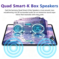 Tablet PC Android ODM S26Max Best Seller 2026, Memori 16G+1TB, Layar HD 11 Inci, Multitasking Lancar, WiFi + BT, Pengiriman Gratis