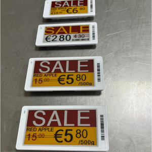 New Arrival 3.5 Inch Bluetooth Ble E Ink Display Epd <b>Eas</b> <b>System</b> Digital Price Tags Supermarket Nfc Esl Electronic Shelf Label - Product Image 4