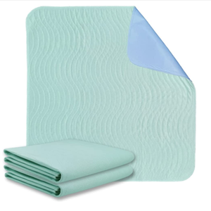 Almohadilla de cama absorbente Almohadilla de cama de incontinencia reutilizable lavable impermeable - Product Image 1