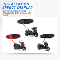 Housse de coussin de siège en cuir pour moto Yamaha Xmax 300 125 250 400 Xmax300 Accessoires Pièces
