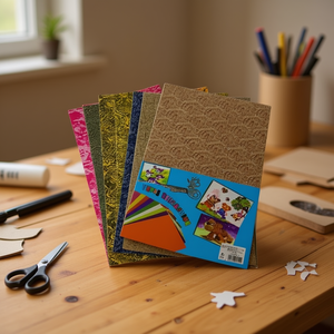 Mnj Decorative Corrugated Paper A4 101 Sheets For Crafting And DIY Projects - Product Image 3