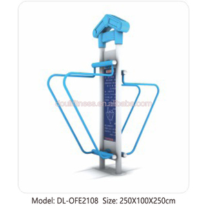 Station de barres parallèles doubles d'extérieur Dream pour exercices de dips et équipement sportif - Product Image 5
