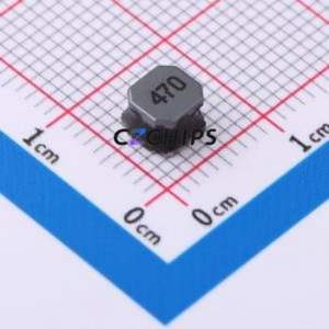 SRN5040-470M ตัวเหนี่ยวนำไฟฟ้าแบบ SMD,5x5 มม. ( ค่าความเหนี่ยวนำ: 47uH )( ความแม่นยำ: 20% กระแสไฟฟ้าที่กำหนด: 900mA ) - Product Image 1