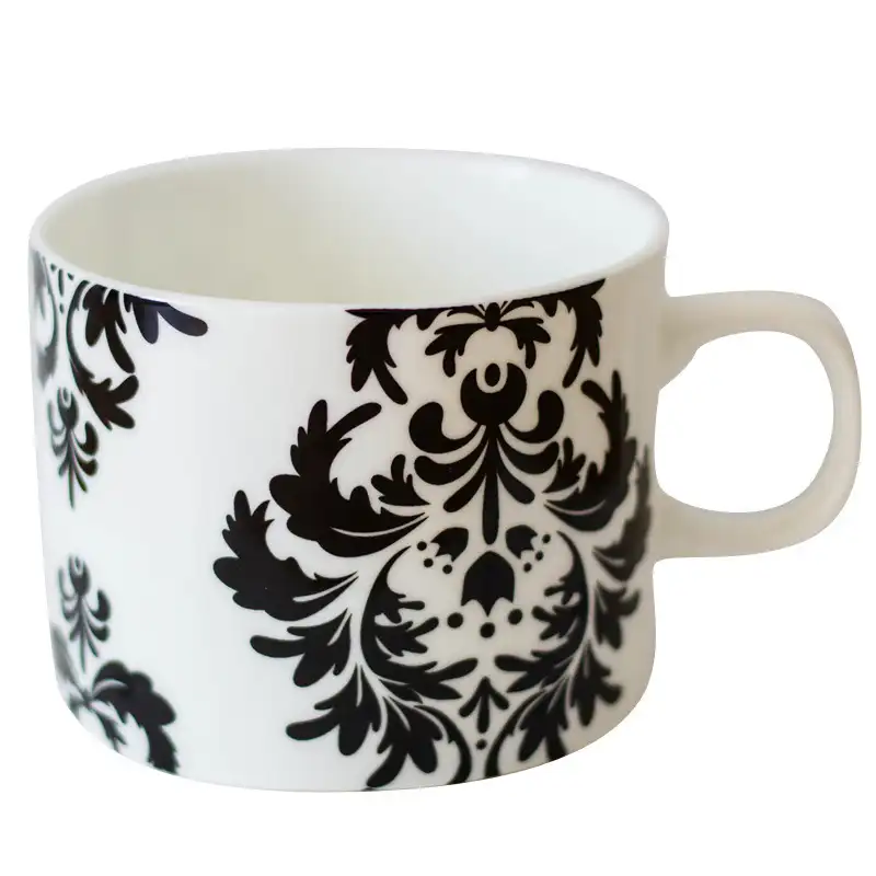 Nieuwe Collectie Hot Koop Hoge Kwaliteit 10Oz Witte Bone China Koffie Mok Cups