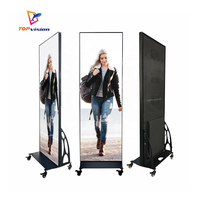 Écran d'affichage numérique LED TOPvision Full Sign Color Wifi Usb pour la publicité commerciale en extérieur, les magasins de détail et les affiches numériques