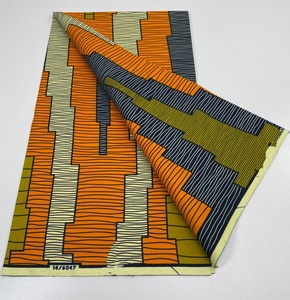 2026年荷兰印花面料高品质真蜡保证非洲布料荷兰帕格尼连衣裙100%棉6码 - Product Image 3