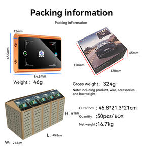 Moniteur Bébé et Animaux Domestiques Intelligent HD 5G <span class=keywords><strong>Orange</strong></span> pour Voiture avec Boîtier CarPlay et Fonction d'Enregistrement - Product Image 6