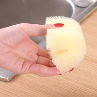 Éponge de nettoyage pour la cuisine, tampons à récurer, filtre Imitation Loofah, 100 pièces