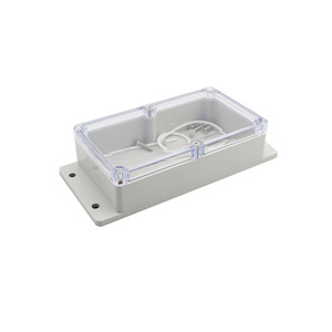 Waterproof 158*90*46mm ABS Plastic Electronic Enclosure junction box with Transparent Lid