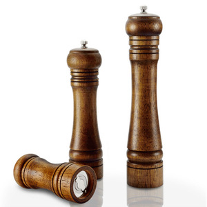 Macinino Manuale Regolabile per <span class=keywords><strong>Sale</strong></span> e Pepe in Legno, Utensile <span class=keywords><strong>da</strong></span> <span class=keywords><strong>Cucina</strong></span> - Product Image 2