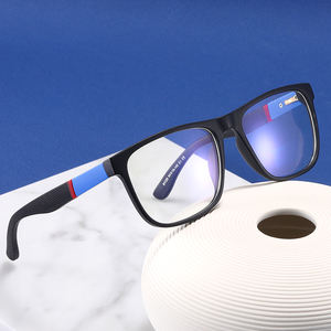 Partagas 패션 스퀘어 TR90 스프링 힌지 안티 블루 라이트 차단 안경 광학 안경 프레임 남성용 안경 - Product Image 3