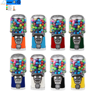 Mini distributeur/distributeur automatique de bonbons à pièces pour collations et gommes avec système de paiement par pièces et jetons