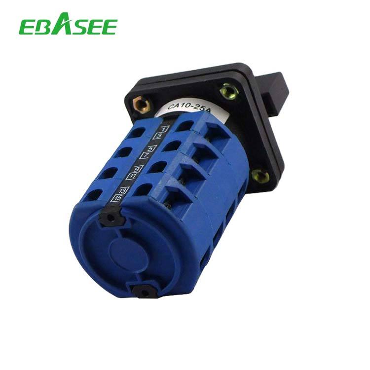 Factory Wholesale Selector Switch 3 Position Rotary Switches 32amp Motor Reverse Cam Switch