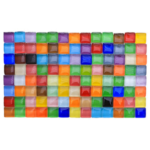 Glue Down Square Tiny Mosaic Tile Hobbies Children Handmade Crystal Craft for Bathroom Kitchen Home Decoration DIY Art Project - Product Image 5