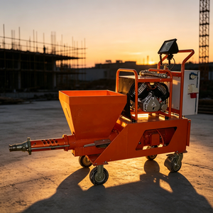 Machine à projeter du mortier pour la construction de murs dans les écoles et les hôpitaux - Product Image 3