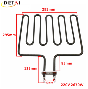 Ống Nhiệt Điện Xông Hơi 2670W 220V Bộ Phận Làm Nóng Phòng Xông Hơi Khô 5U Bộ Phận Làm Nóng Lò Nướng - Product Image 6