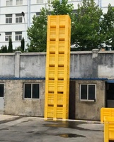 LYPALLETS Conteneur de palette en plastique 1200 x 1000 x 755 Type fermé solide Bac de palette en HDPE pour fruits, légumes, fruits de mer