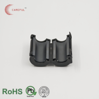Núcleo de ferrita de sujeción rápida para fábrica, anillo magnético de ferrita con filtro EMC anti-interferencia EMI para cable electrónico, DI 11mm