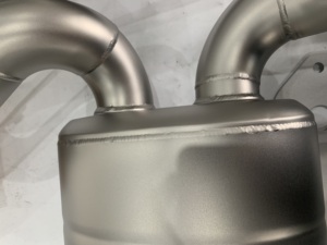 ซาตินพื้นผิว G80 G81 G82เดียว midpipe Exhaust System 3.5 ''ผสานเข้ากับ3'' เสียงโลดโผนสำหรับ BMW Exhaust System - Product Image 3