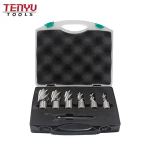 Carbide Tipped HSS Annular Cutter Set TCT Mag Drill Cutters Bits