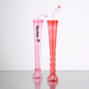 16oz Cerveza Botella de cuello largo giro inferior <span class=keywords><strong>vasos</strong></span> de plástico Slush Yard Cup <span class=keywords><strong>para</strong></span> fiesta - Product Image 6