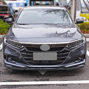 <b>Car</b> Front Bumper Splitter Chin Lip Spoiler <b>Diffuser</b> Guard Body Kit Cover Protector for Honda Accord 10.5Gen 2022 - Product Image 6