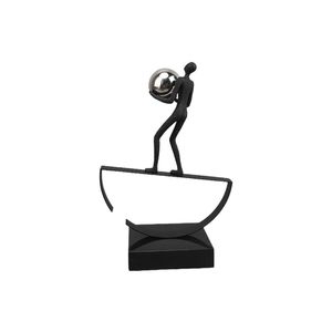 Evelyn - Figuras Decorativas de Metal de Personajes Acrobáticos Abstractos, Artesanías de Personajes Acrobáticos para Decoración del Hogar, Estatuas de Mesa - Product Image 2
