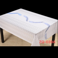 Nappe de table en PVC plastique imprimé, motif feuilles gaufrées, design moderne et luxueux, imperméable, en rouleau, pour la décoration de cuisine, les mariages et les événements