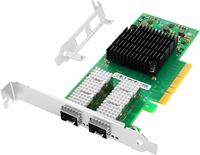 Carte réseau PCIe X8 100 Gbps, port SFP+ unique, adaptateur filaire pour serveur Windows Linux VMware MCX631102AN ADAT Smart NIC