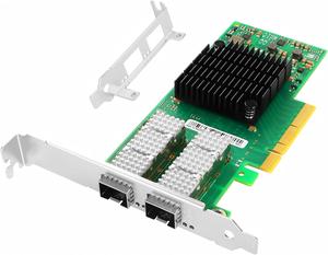 Tarjeta de Red PCIe X8 de 100 Gbps con Puerto SFP+ Único, Adaptador Cableado para Servidor Windows, Linux, VMware MCX631102AN ADAT Smart NIC - Product Image 2