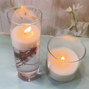 Vela ligera de té personalizada, tarro de vela iridiscente, tarro de cristal, vela 4 con caja - Product Image 2