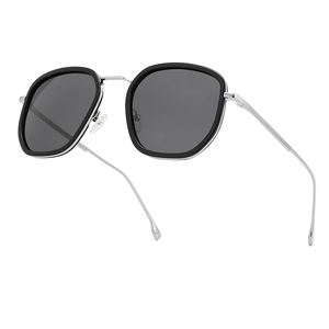 Lunettes de soleil polarisées à monture carrée intégrale avec protection UV, design léger pour usage extérieur unisexe - Product Image 2