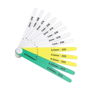 Jauge d'épaisseur en laiton Longger Longueur 0.01-5.0mm - Product Image 5