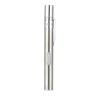 TAIKOO Lampe stylo médicale LED 2-en-1 blanche et jaune, rechargeable par USB, mini lampe torche pour infirmières avec corps en aluminium