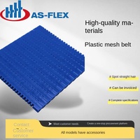 Suministro Directo de Fábrica de Bandas Transportadoras Modulares de Malla con Paso de 12.7 mm, Modelo AF1100, Origen Shandong